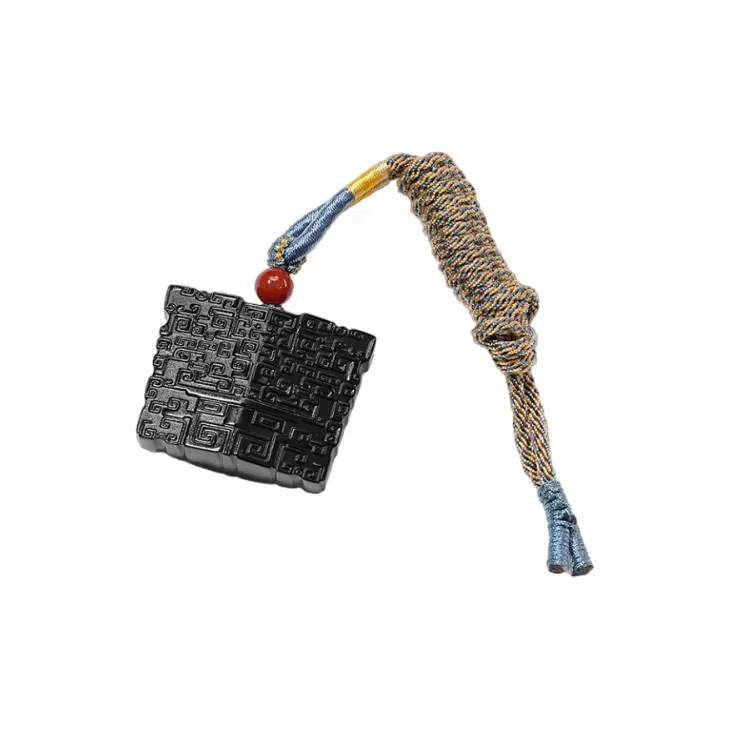 FANHAOGANG JADE Inkstone Necklaces Men's-0