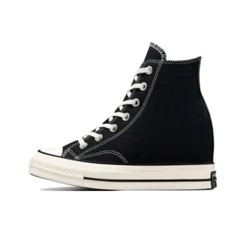 Chuck 70 Women's Converse Wedge Platform High 'Black Egret' Women's