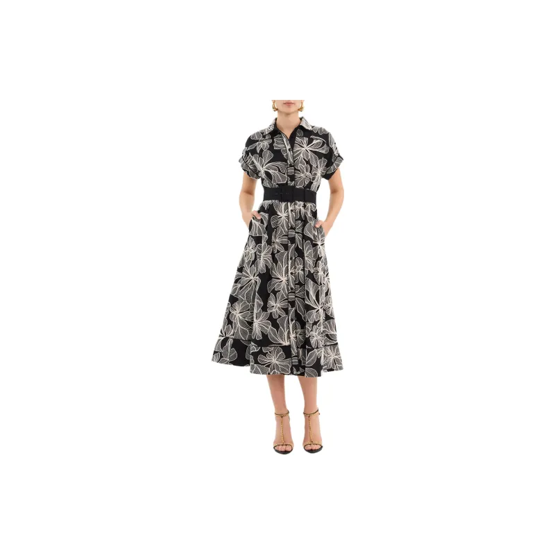 Rebecca Vallance Amira Midi Dress-1