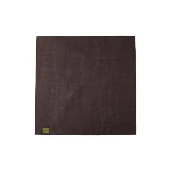 LARDINI Wool Knit Scarves Men's Umber