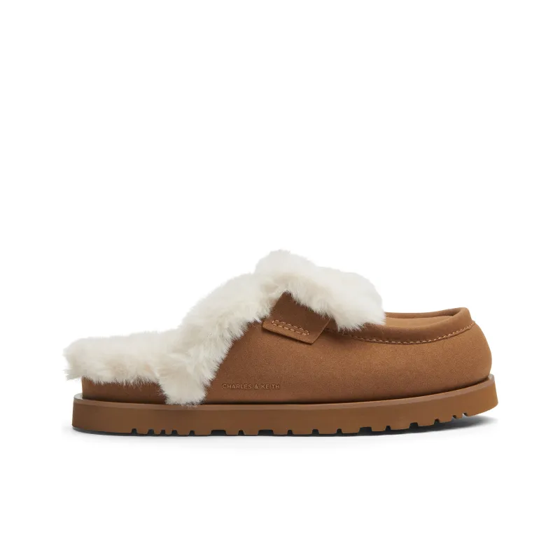 CHARLES&KEITH EVA Slip Resistant Closed Toe Slippers 3cm Women's Multicolor-1