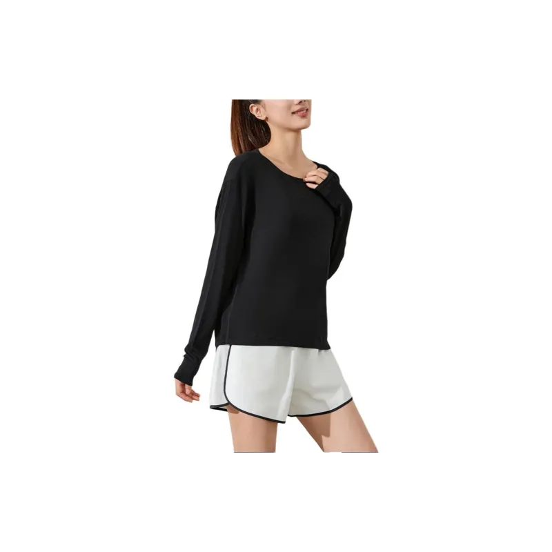 361° T Shirt Women's Super Black-4