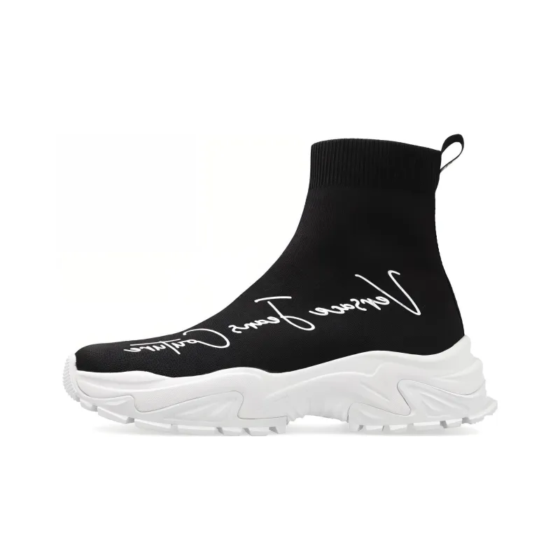 VERSACE JEANS Couture Logo-print High-top Sneakers-0