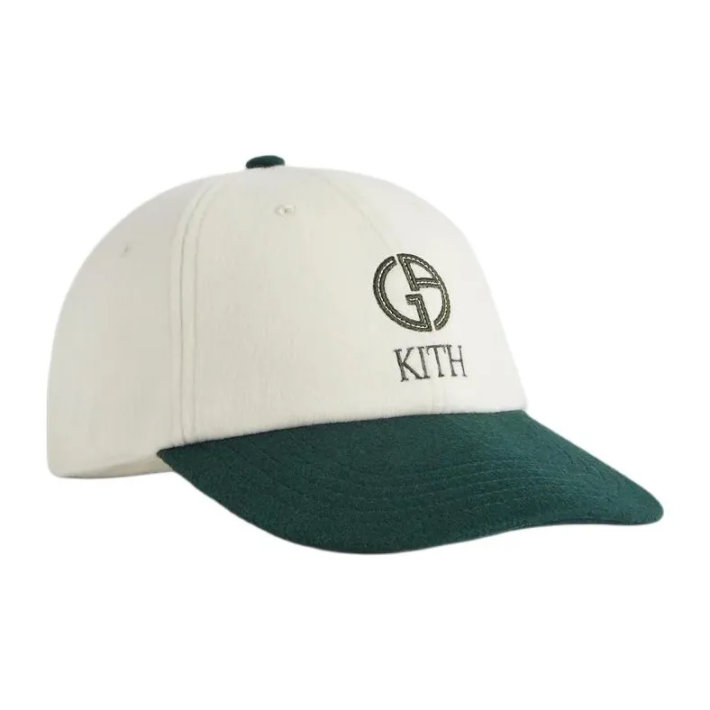 KITH X Giorgio Armani Two Tone Baseball Cap-1