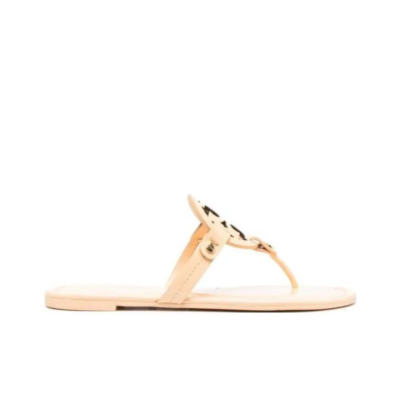 TORY BURCH Odor Resistant Flip Flops Women's Beige-1