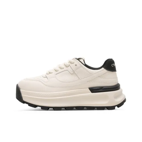 C°BANNER Support Low Top Chunky Sneakers Beige
