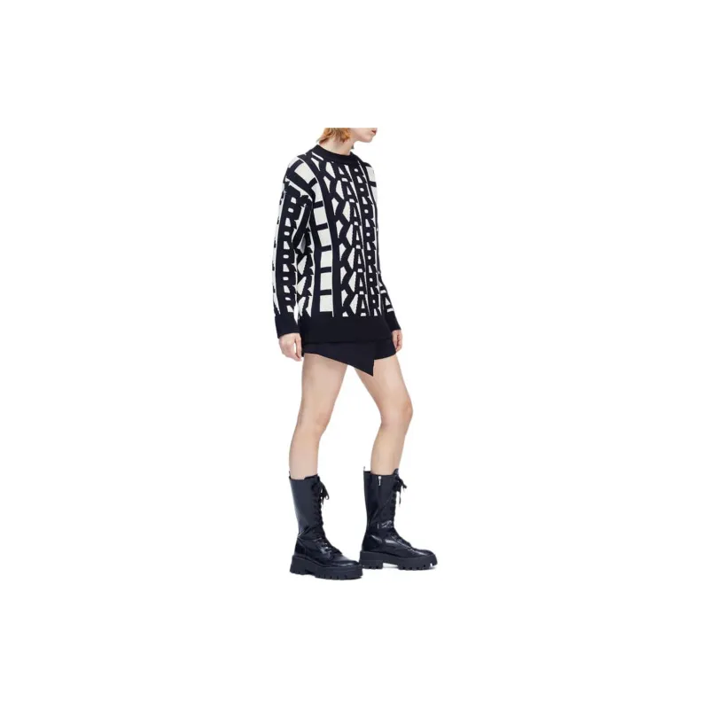 KARL LAGERFELD FW22 Knitwear Women's Black-4
