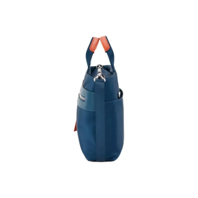 AMERICAN TOURISTER Polyester Shoulder Bag, Crossbody Bag, Handbag Medium Size Women's Marine Blue-3