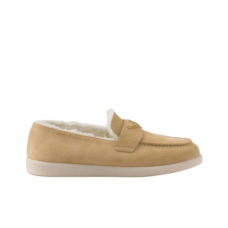 PRADA Loafers Women's Beige-1