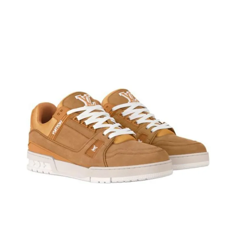LOUIS VUITTON Lv Trainer Beige-2
