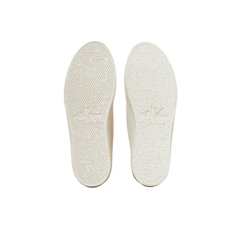 CKJ CALVIN KLEIN JEANS High Top Skateboard Shoes Women's White-5