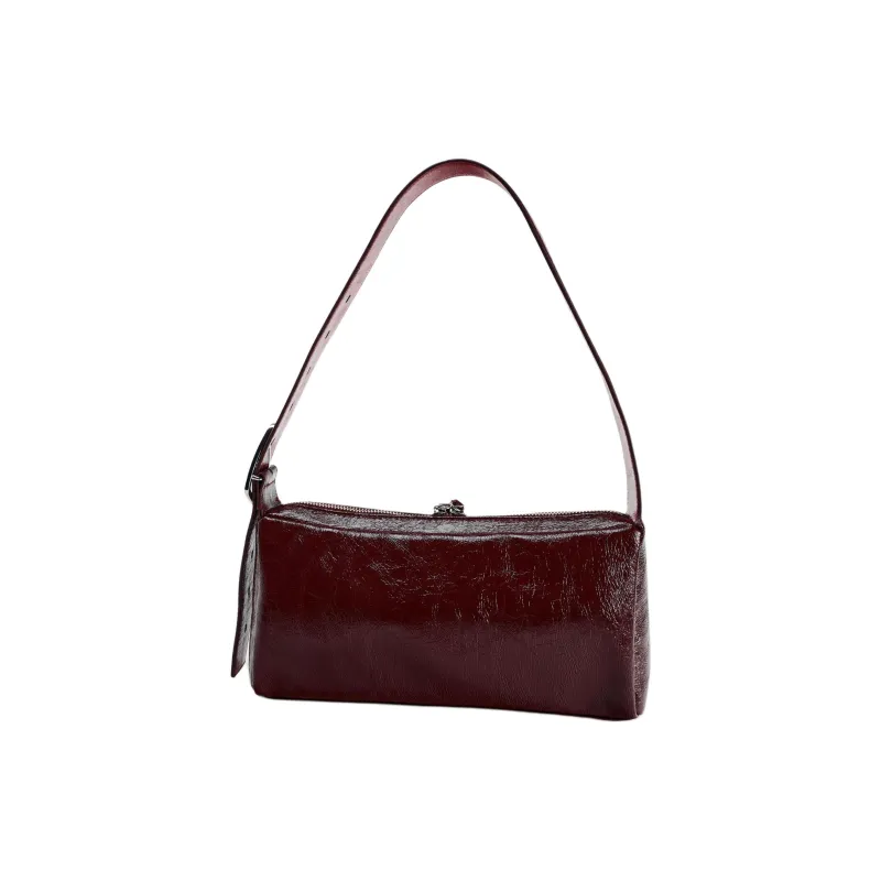 ZARA PU Baguette Bag Shoulder Bag Regular Women's Chestnut-3