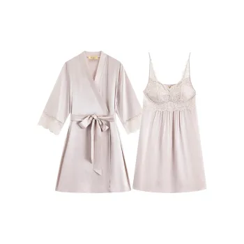 MB Pajama Robe Women's Moon Shadow Gray