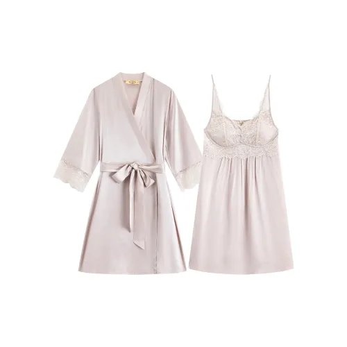 MB Pajama Robe Women's Moon Shadow Gray
