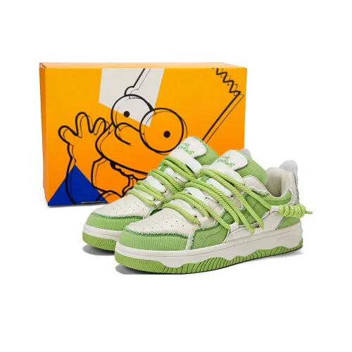 The Simpsons Low Top Canvas Shoes Unisex