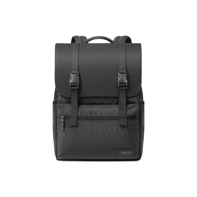 POLO Synthetic Leather Backpack Tubas Men's Multicolor-1