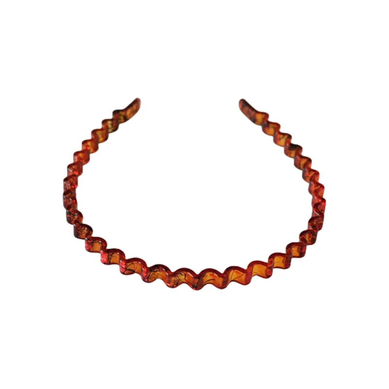 Connect The Past And The Present. Acrylic Headbands Women's-4