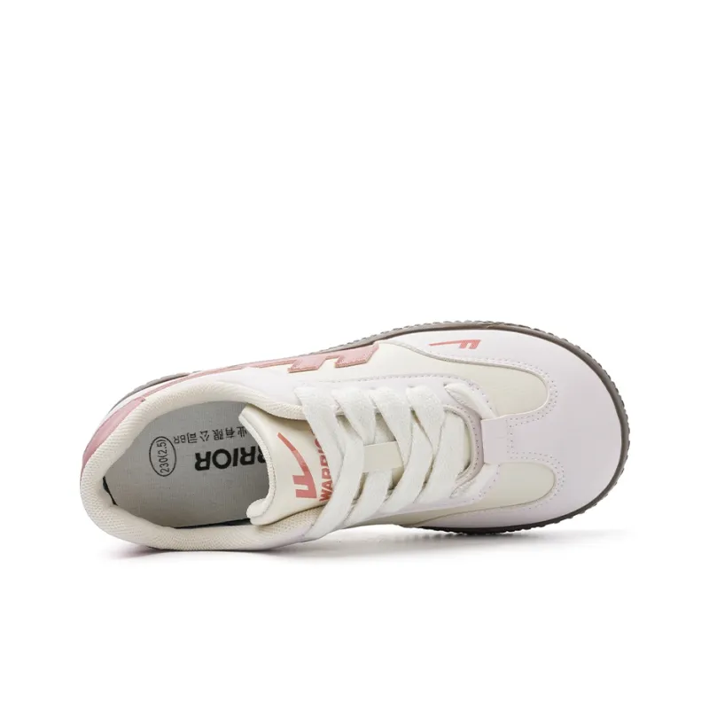 Warrior De Training Shoes Lightweight Low Top Casual Shoes Women's Pink Beige Rose Red 1.0-2