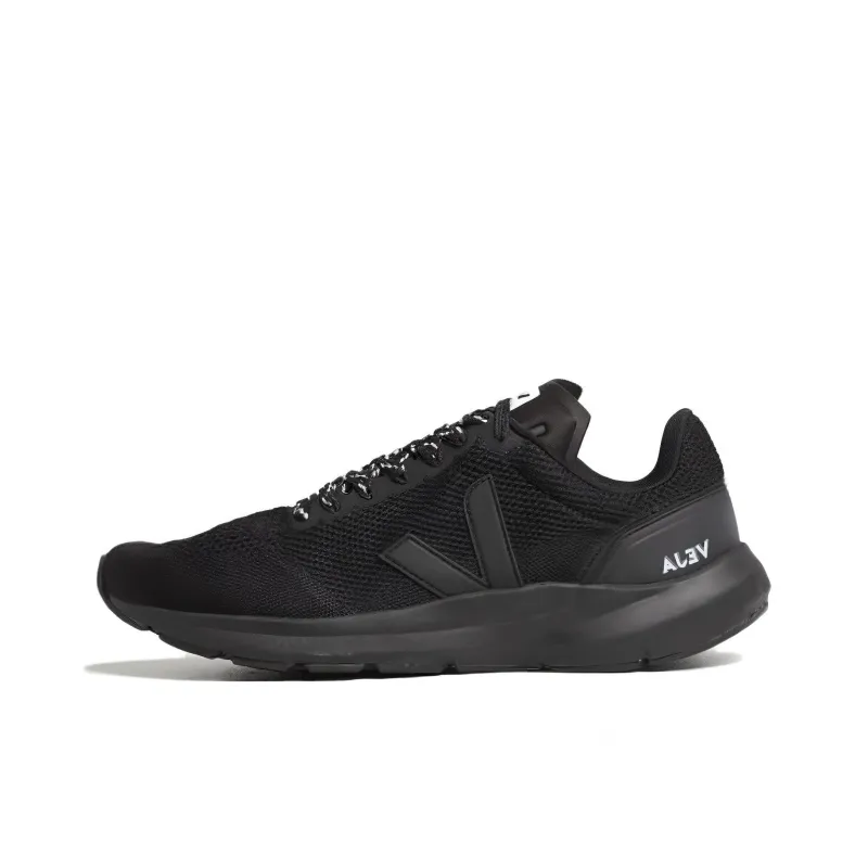 VEJA Marlin V Knit Lace Up Sneakers 'Black'-0