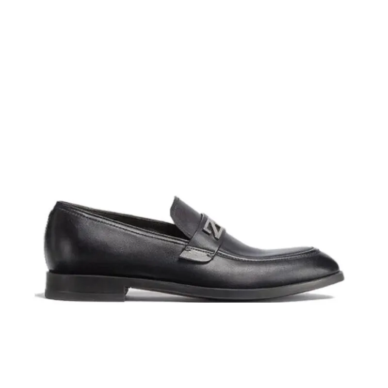 Ermenegildo Zegna Men's Casual Shoes Men Low Top Black-1