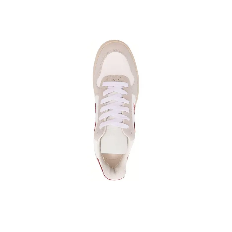 VEJA V 10 B Mesh 'White Natural Marsala'-4