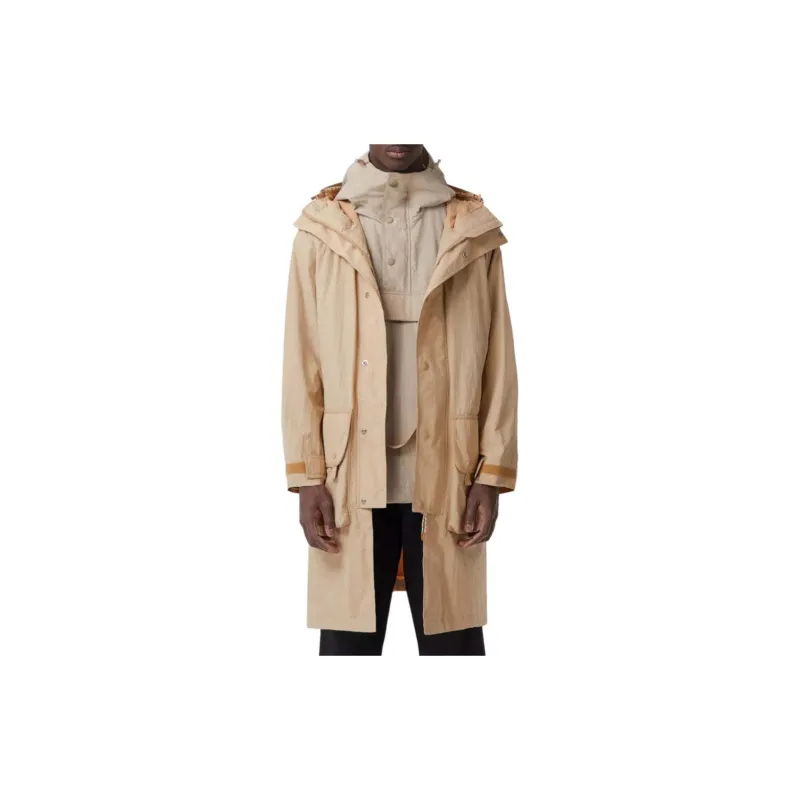 Burberry FW22 Trench Coat Men's Brown-1