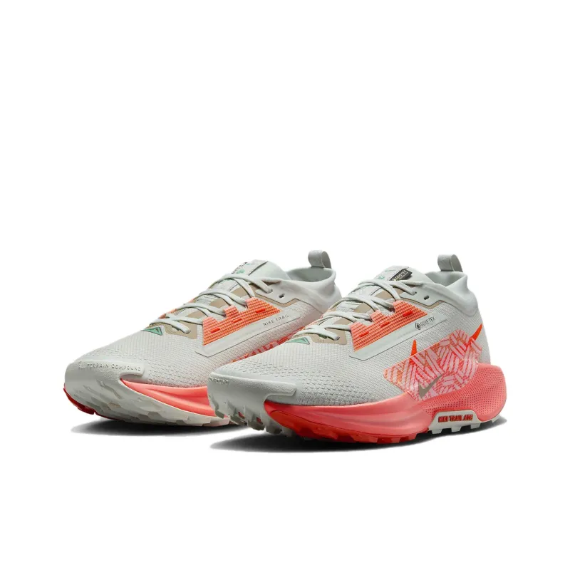 Nike React Pegasus Trail 5 Gore Tex Light Silver Light Wild Mango Vintage Coral Hyper Crimson-2