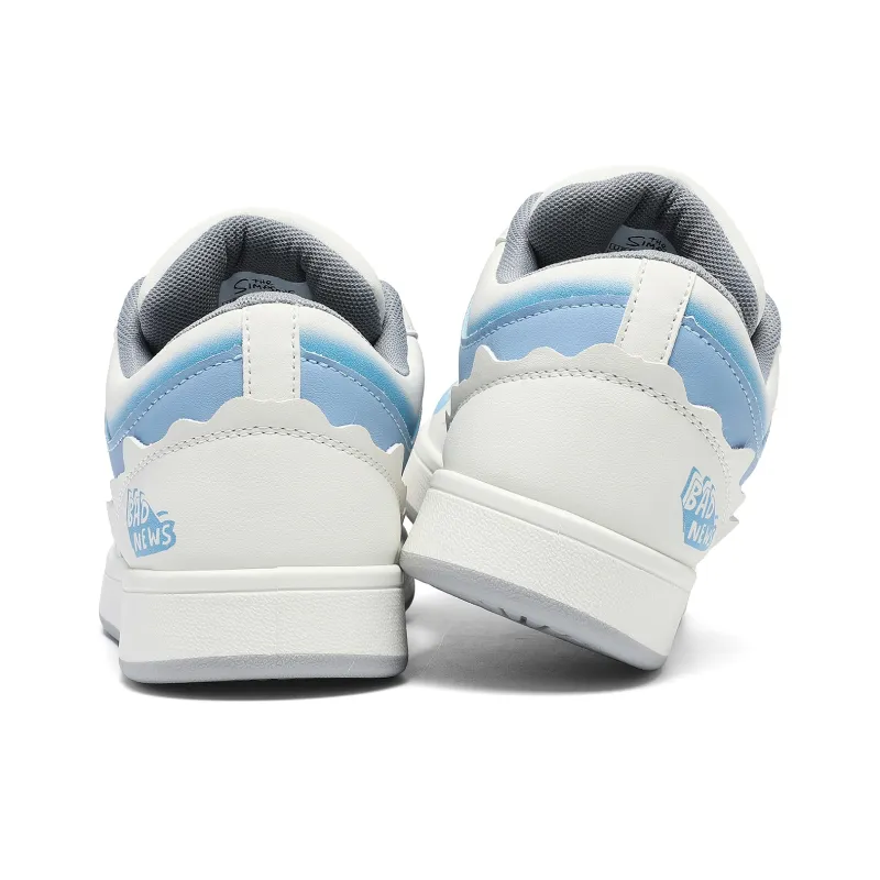 The Simpsons Low Top Skateboard Shoes Men's Aqua Blue-5