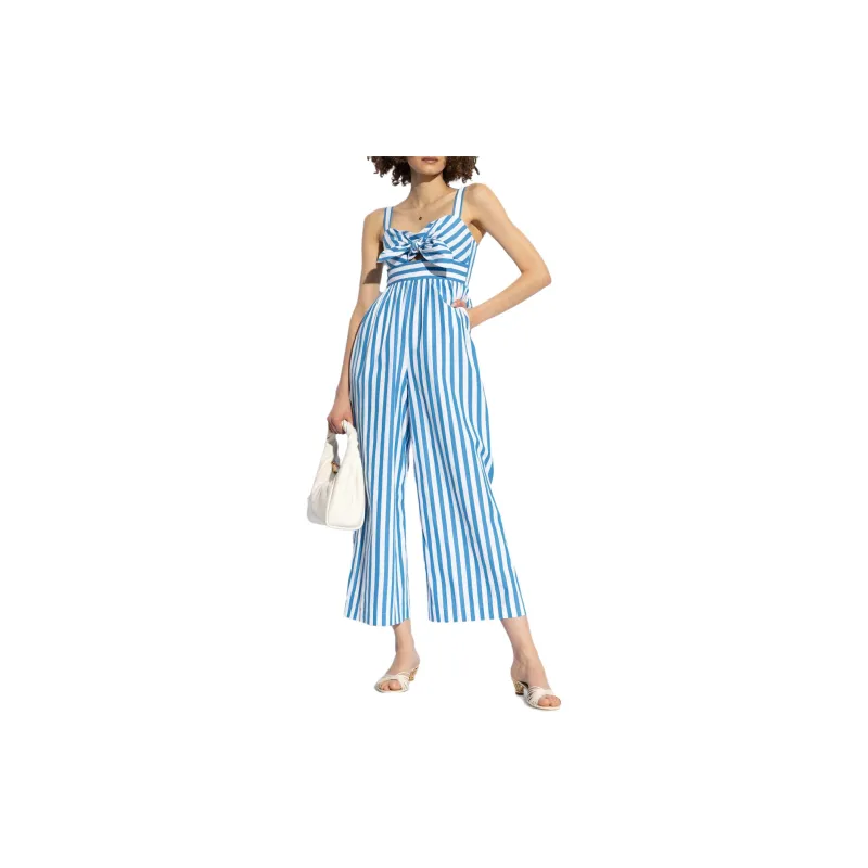 Kate Spade Striped Cotton Jumpsuit-1