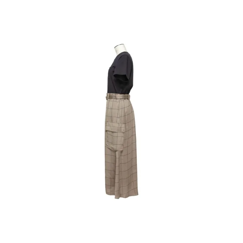 Sacai Windowpane Dress-2