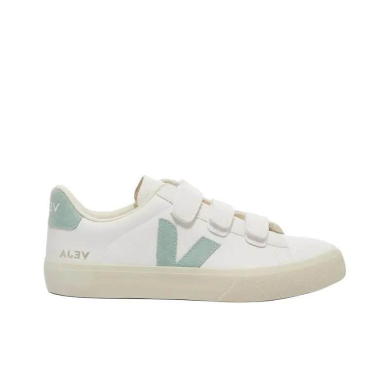 VEJA Recife Chromefree Leather 'White Matcha'-1