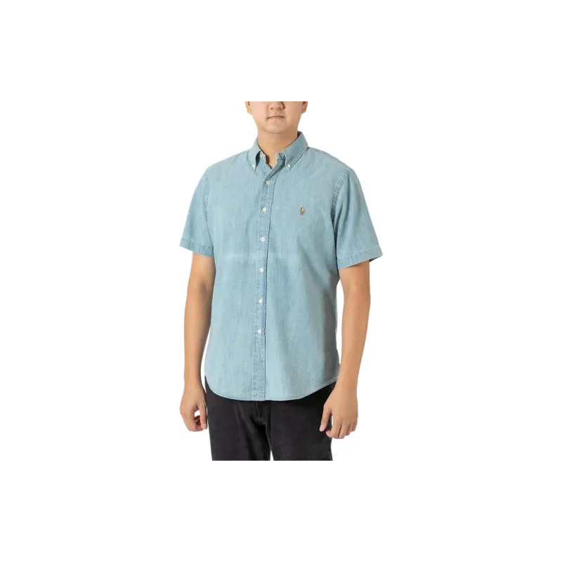 Polo Ralph Lauren Shirt Men's Light Denim-1