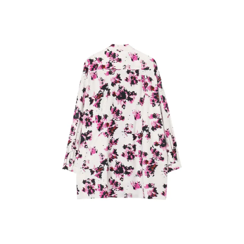 Yohji Yamamoto Khadi Flower Shirt-2