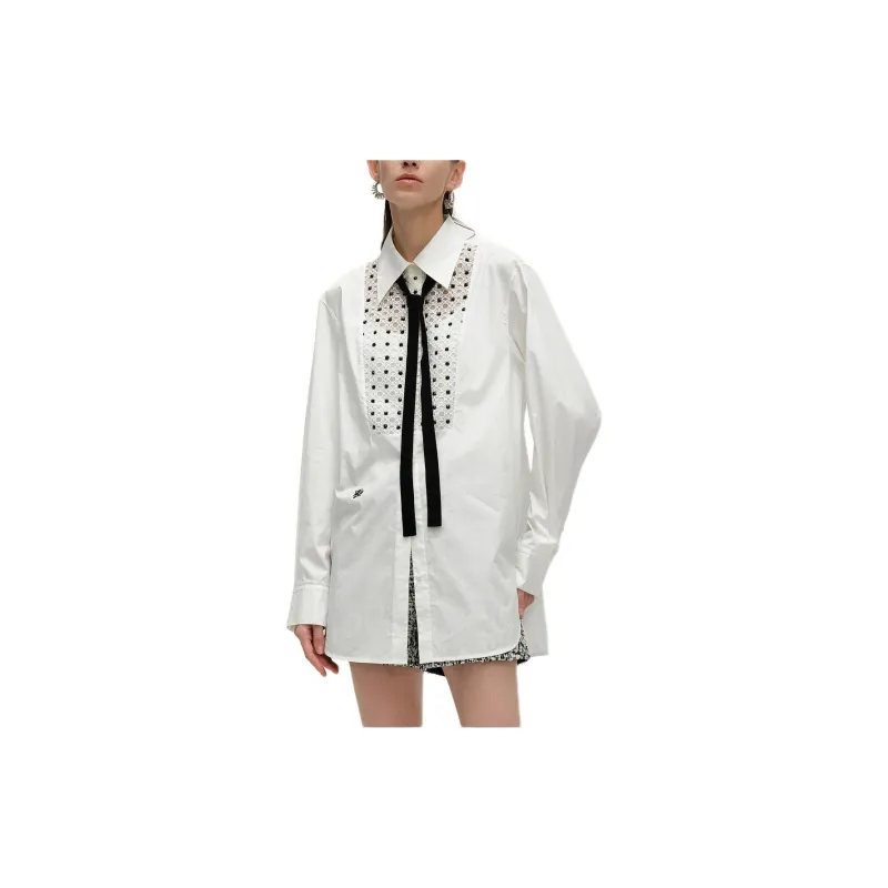 KARL LAGERFELD SS24 Shirt Women's White-4