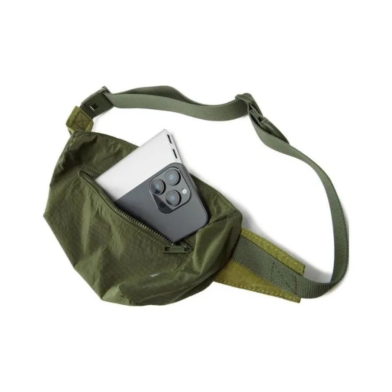LiNing Polyamide Fanny Pack, Crossbody Bag Unisex Army Green-4