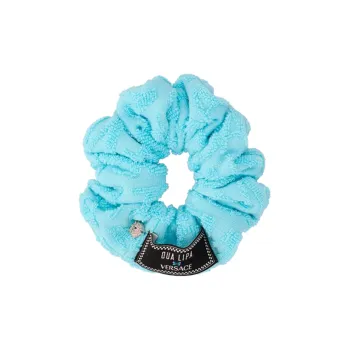 VERSACE X Dua Lipa Logo Patch Scrunchie