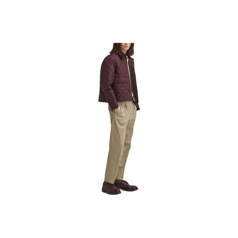 BARBOUR FW24 Jacket Men's Bordeaux Red-4