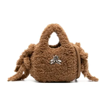 SIMONE ROCHA Embellished Baby Egg Tote Bag
