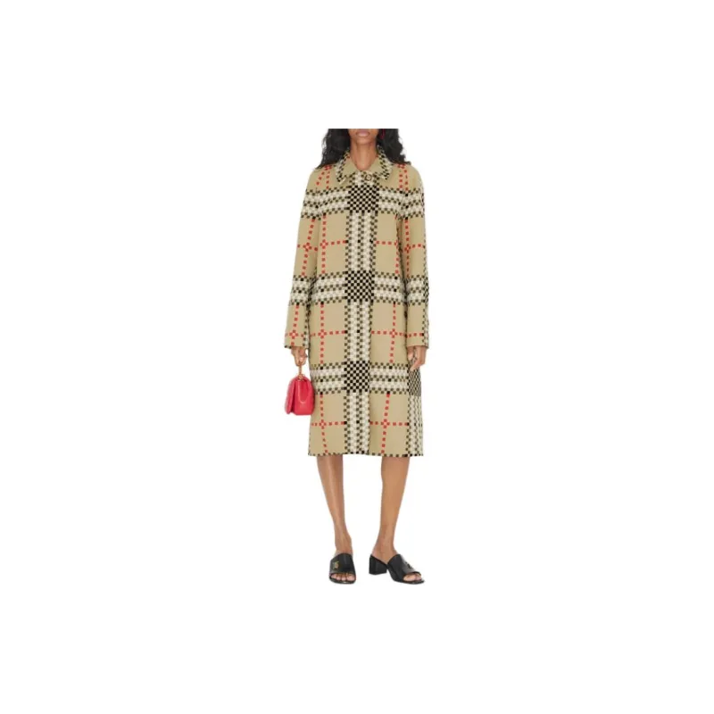 Burberry SS23 Coats Women's Beige-1