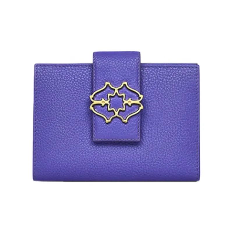 RADLEY Cow Leather Wallet Women's Purple-0
