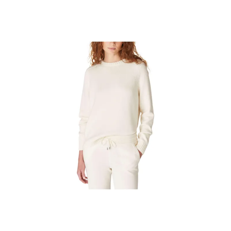 Loro Piana FW24 Cashmere Sweater Women's White Titanium-3
