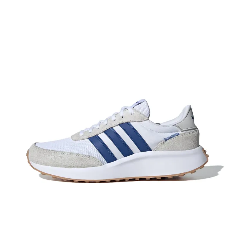 Adidas RUN 70s Anti-Slip Wear-Resistant Low-Top Running Shoes Men's White-0