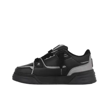 REPRESENT Studio Low Top Skateboard Shoes Men's Black Gray