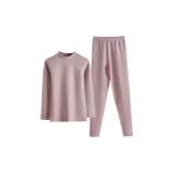 Medium to High Neck (Includes Wool and Silk+Heat Core Brushed) Light Purple