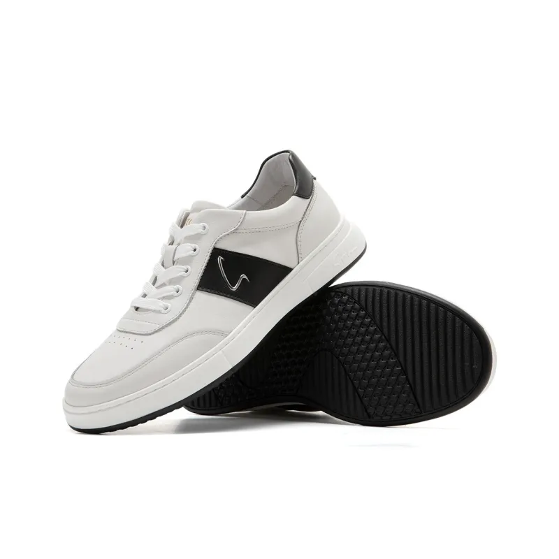Satchi Low Top Skateboard Shoes Men's White-2
