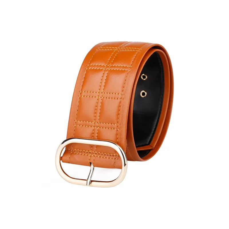 Jaylen Oos Sheepskin Leather Belts Women's 7.4cm-24