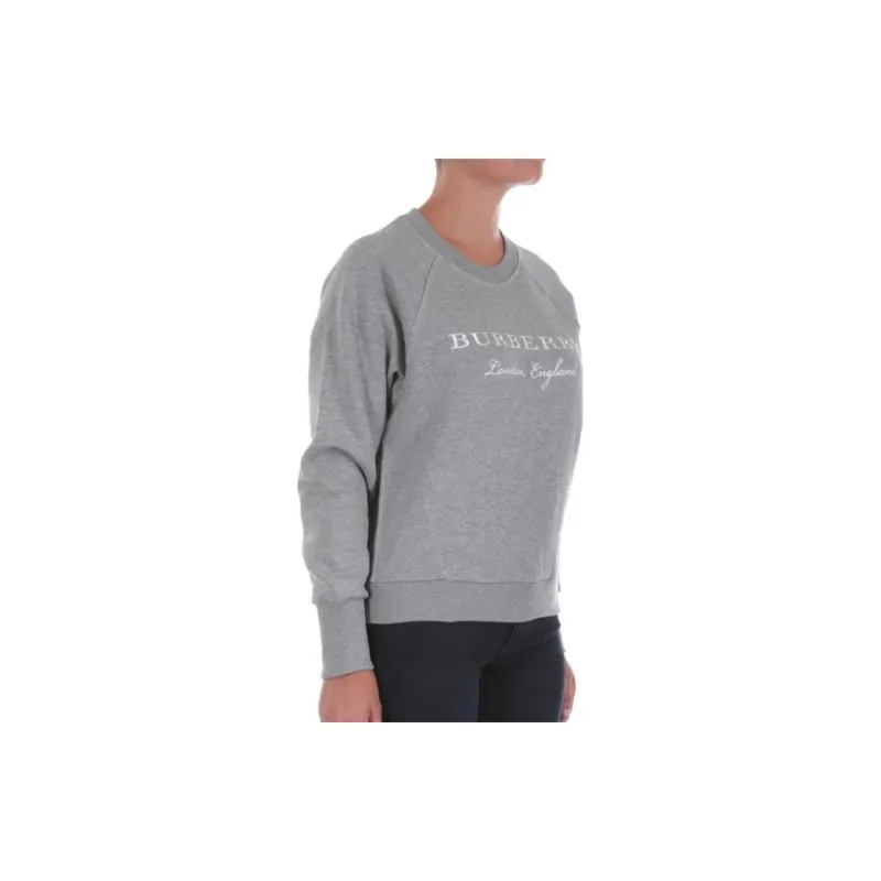 Burberry Sweatshirt Women's Gray-4