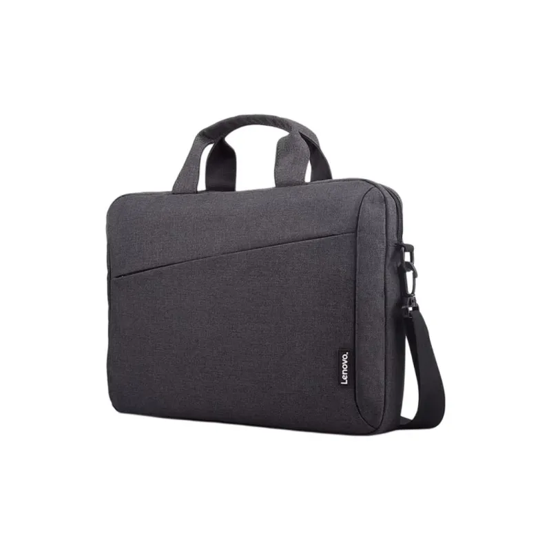 Lenovo Polyester Briefcase Handbag Laptop Bag Regular Unisex Gray Black-0