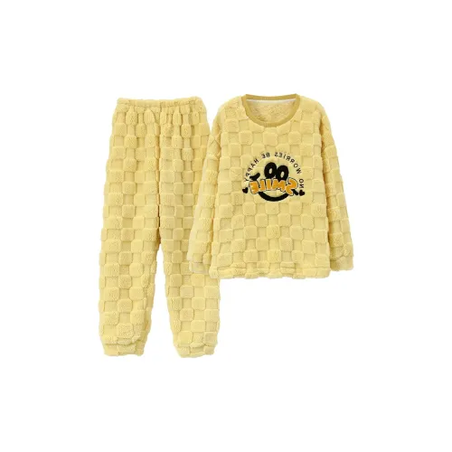 DanceBees Pajama Set Women's Yellow