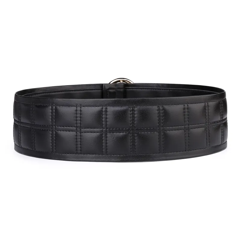Jaylen Oos Sheepskin Leather Belts Women's 7.4cm-4